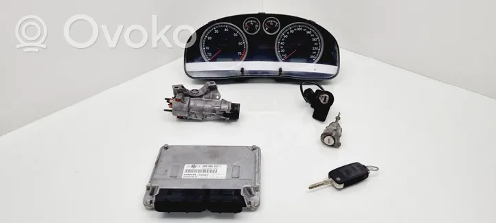 Volkswagen PASSAT B5.5 Kit centralina motore ECU e serratura 06B906033T