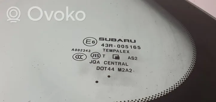 Subaru Forester SH Szyba karoseryjna tylna 43R005165