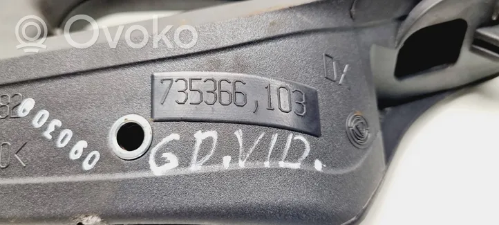 Fiat Doblo Klamka wewnętrzna drzwi bocznych / przesuwnych 735366103