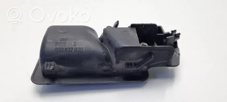 Audi 80 90 B3 Priekinė atidarymo rankenėlė vidinė 893837020