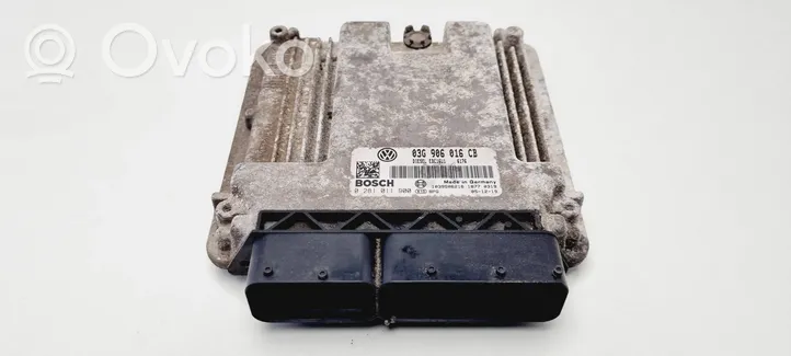 Volkswagen Golf V Komputer / Sterownik ECU i komplet kluczy 1K0920861M