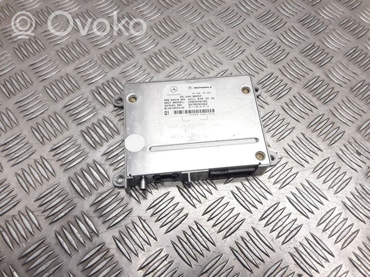 Mercedes-Benz C W203 Moduł / Sterownik Bluetooth A2118703226