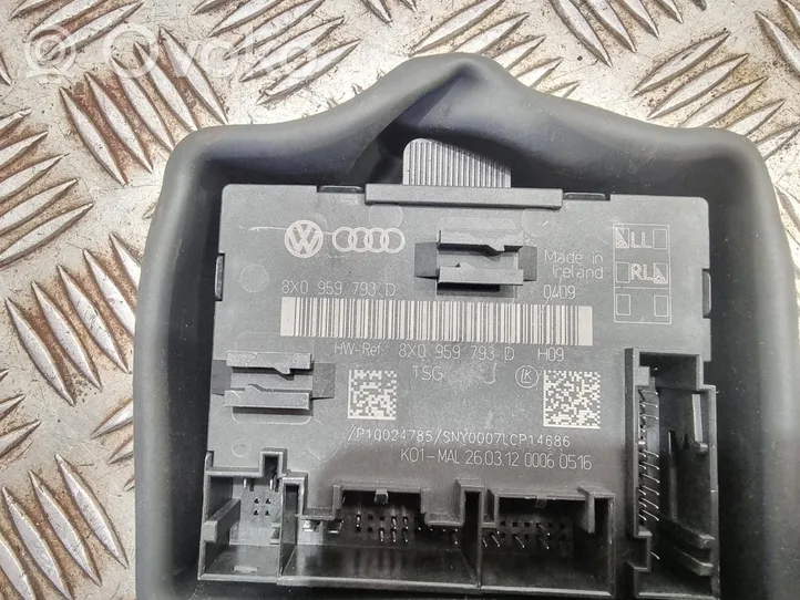 Audi A1 Door control unit/module 8X0959793D