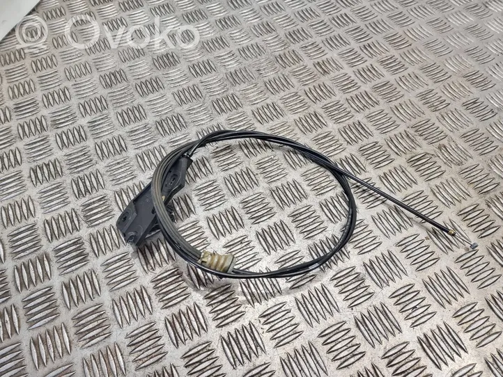 Audi A1 Engine bonnet/hood lock release cable 7l0823633