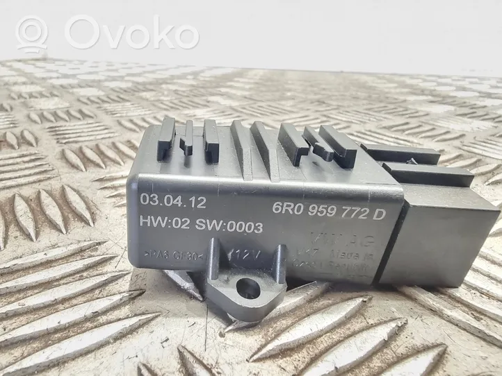 Audi A1 Seat heating relay 6R0959772D