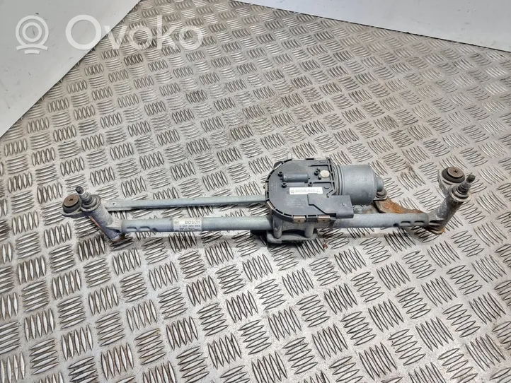 Volkswagen Golf V Front wiper linkage and motor 1K1955023G