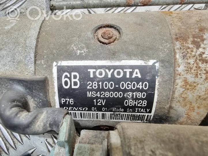 Toyota RAV 4 (XA30) Rozrusznik 281000G040