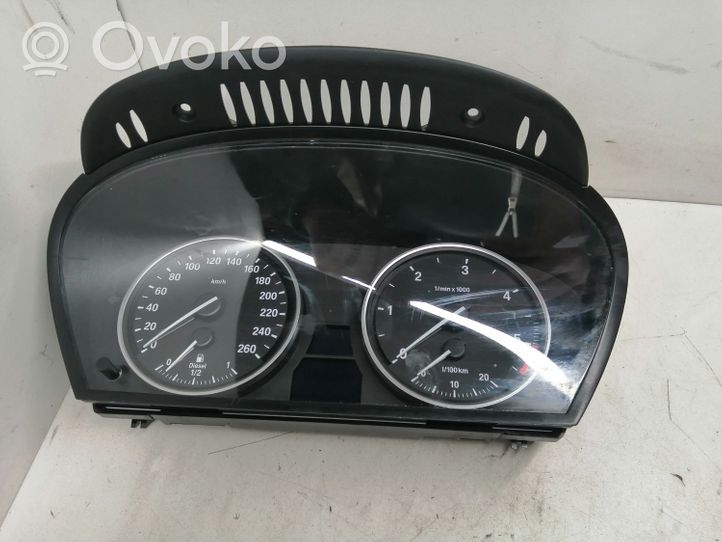 BMW 5 E60 E61 Speedometer (instrument cluster) A2C53257079