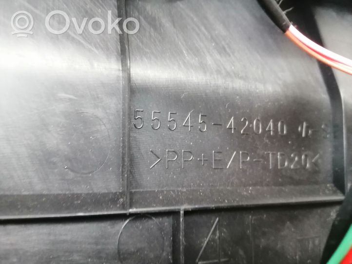 Toyota RAV 4 (XA40) Verkleidung Spiegelverstellung 5554542040