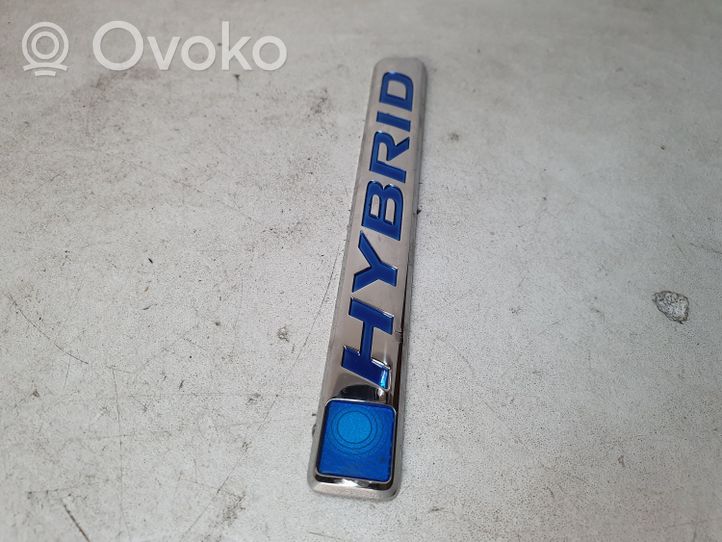 Toyota Auris E180 Inny emblemat / znaczek 