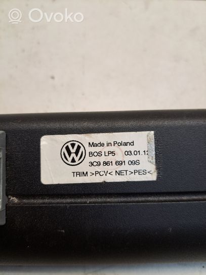 Volkswagen PASSAT B7 Bagažinės pertvara 3C986169109S