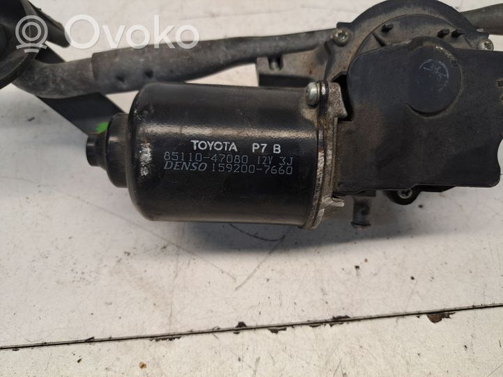 Toyota Prius (NHW20) Etupyyhkimen vivusto ja moottori 8511047080