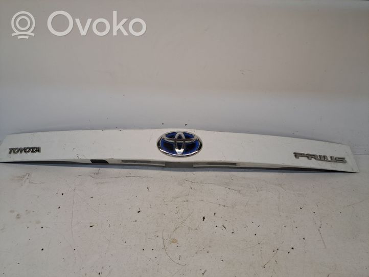 Toyota Prius (XW30) Takaluukun rekisterikilven valon palkki 7681147070