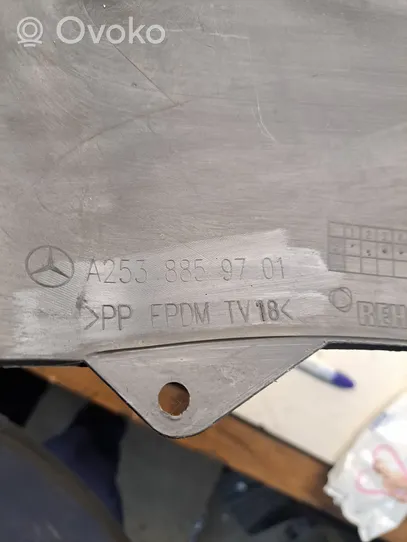 Mercedes-Benz GLC X253 C253 Lame de pare-chocs avant A2538859701