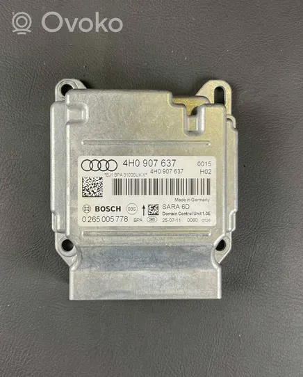 Audi A8 S8 D4 4H Capteur ESP 4H0907637