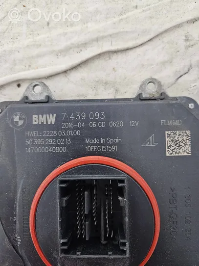 BMW 7 G11 G12 Module de ballast de phare Xenon 7439093