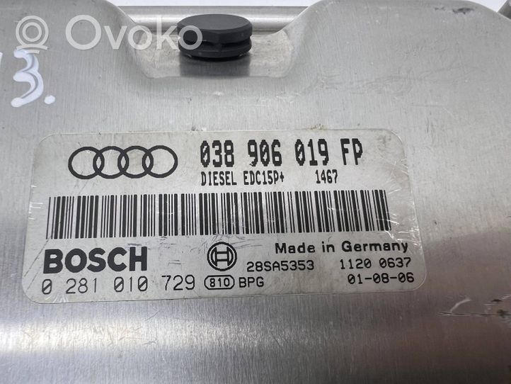 Audi A4 S4 B6 8E 8H Sterownik / Moduł ECU 038906019FP