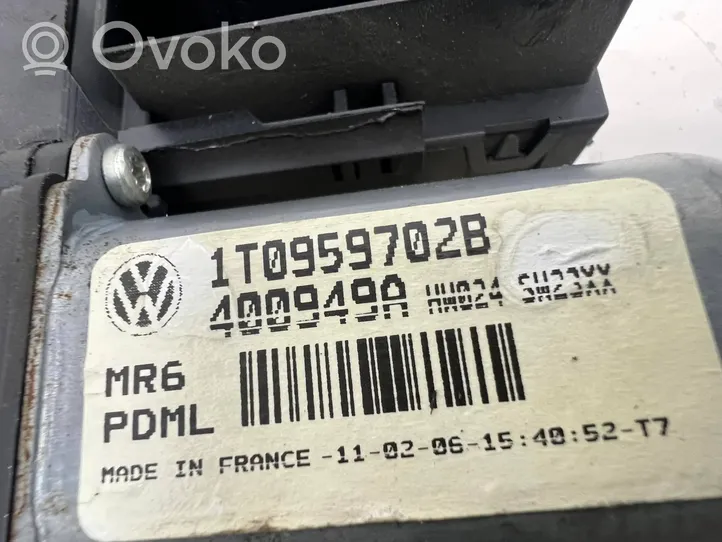 Volkswagen Touran I Moteur de lève-vitre de porte avant 1K0959792G