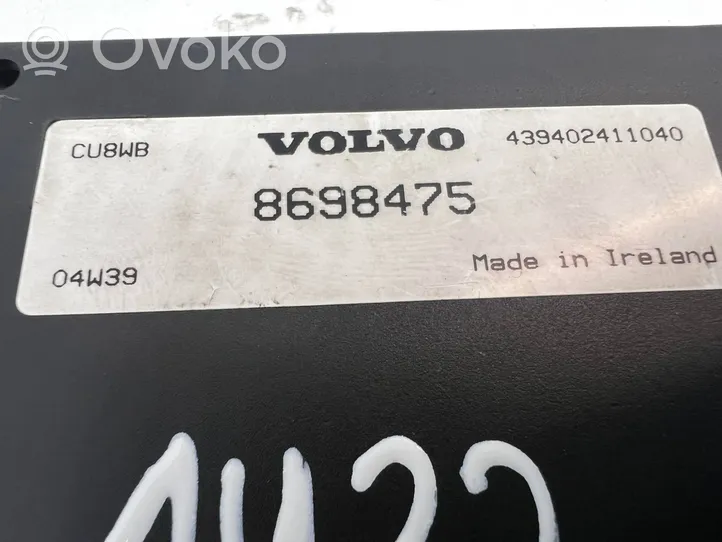 Volvo V50 Sterownik / Moduł haka holowniczego 8698475