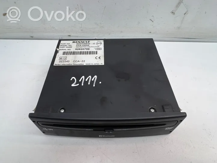 Renault Vel Satis Navigaatioyksikkö CD/DVD-soitin 8200326976