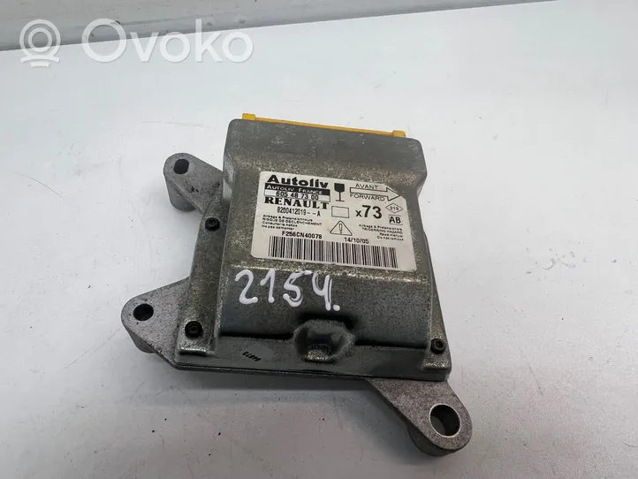 Renault Vel Satis Module de contrôle airbag 8200412019