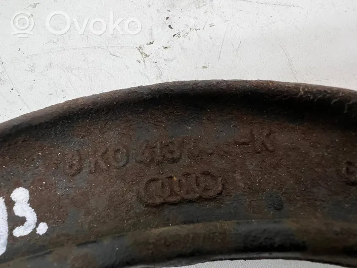 Audi A4 S4 B8 8K Mocowanie / Wspornik dolny amortyzatora osi przedniej 8k0413K