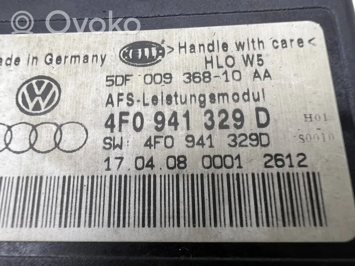 Audi A6 S6 C6 4F Ajovalojen virranrajoitinmoduuli Xenon 4F0941329D