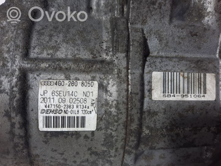 Audi A6 S6 C7 4G Compressore aria condizionata (A/C) (pompa) 4G0260805D