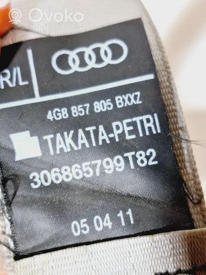 Audi A7 S7 4G Takaistuimen turvavyö 4G8857805B