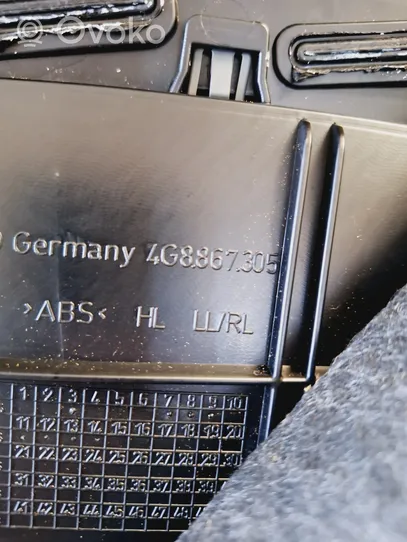 Audi A7 S7 4G Boczki / Poszycie drzwi tylnych 4G8867305