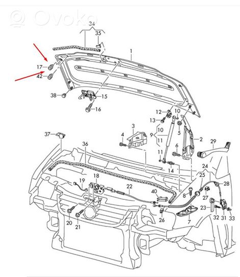 Volkswagen Caddy Autre pièce du moteur 3B0823499B