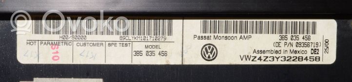 Volkswagen PASSAT B5 Amplificateur de son 3b5035456