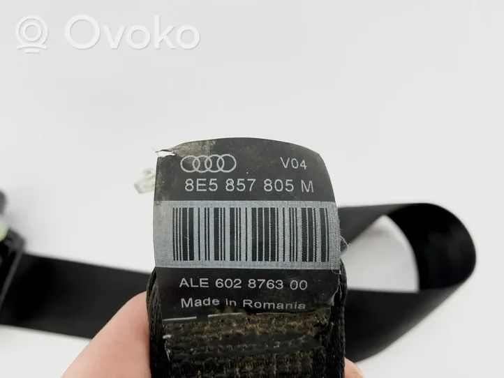 Audi A4 S4 B7 8E 8H Saugos diržas galinis 8E5857805M