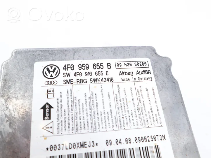 Audi A6 Allroad C6 Oro pagalvių valdymo blokas 4F0959655B