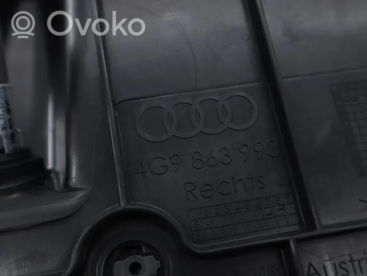 Audi A6 S6 C7 4G Revestimiento lateral del maletero/compartimento de carga 4G9863990
