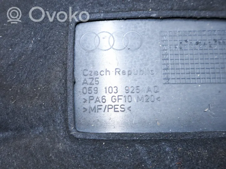 Audi A5 8T 8F Osłona górna silnika 059103925AQ