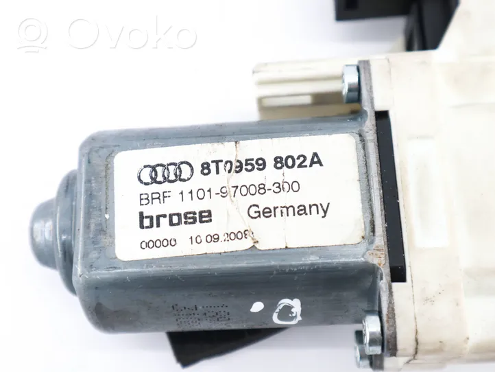 Audi A5 8T 8F Motorino alzacristalli della portiera anteriore 8T0959802A