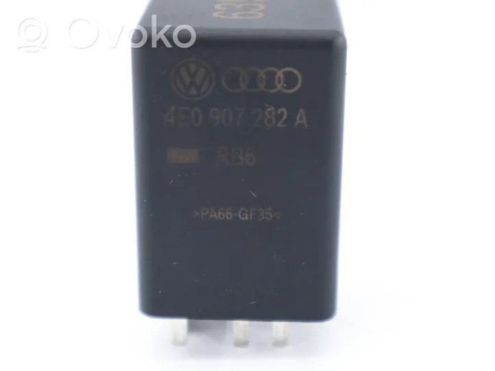 Audi A6 S6 C6 4F Glow plug pre-heat relay 4E0907282A