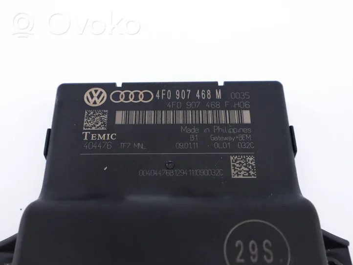 Audi A6 S6 C6 4F Комфортный модуль 4F0907468M