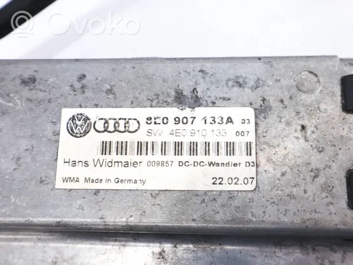 Audi A8 S8 D3 4E Muut ohjainlaitteet/moduulit 8E0907133A