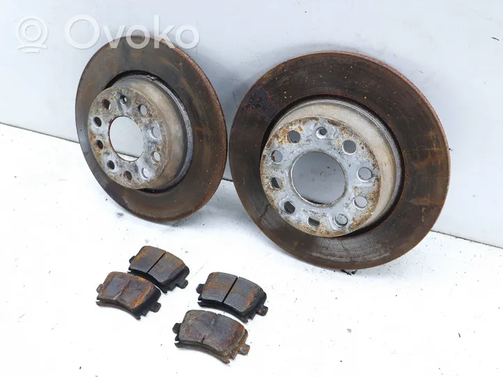 Volkswagen PASSAT CC Rear brake disc 1K0615601AD