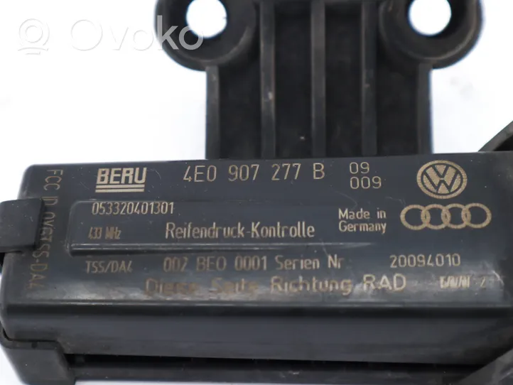 Audi A8 S8 D3 4E Sensore di pressione dello pneumatico 4E0907277B