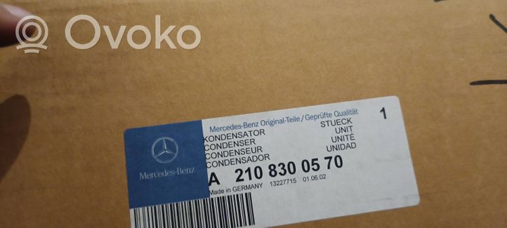 Mercedes-Benz E W210 Radiateur condenseur de climatisation A2108300570