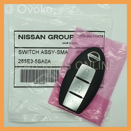 Nissan Leaf I (ZE0) Clé / carte de démarrage 285E35SA0B