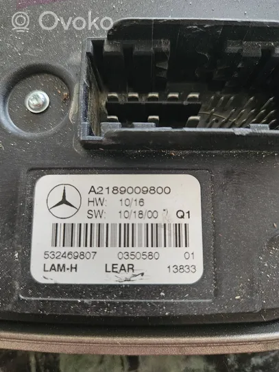 Mercedes-Benz GLE W167 Module de ballast de phare Xenon A2189009800