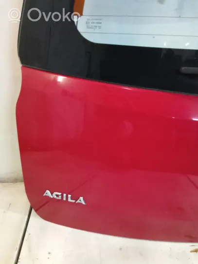 Opel Agila B Tylna klapa bagażnika 