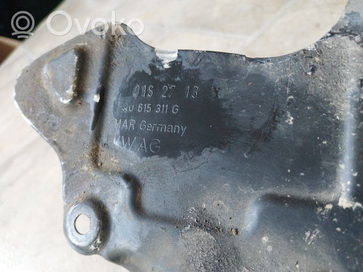 Volkswagen PASSAT B8 Front brake disc dust cover plate 5Q0615311G