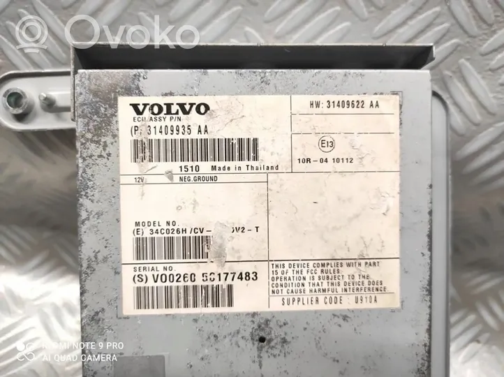 Volvo V60 Wzmacniacz audio 31409622