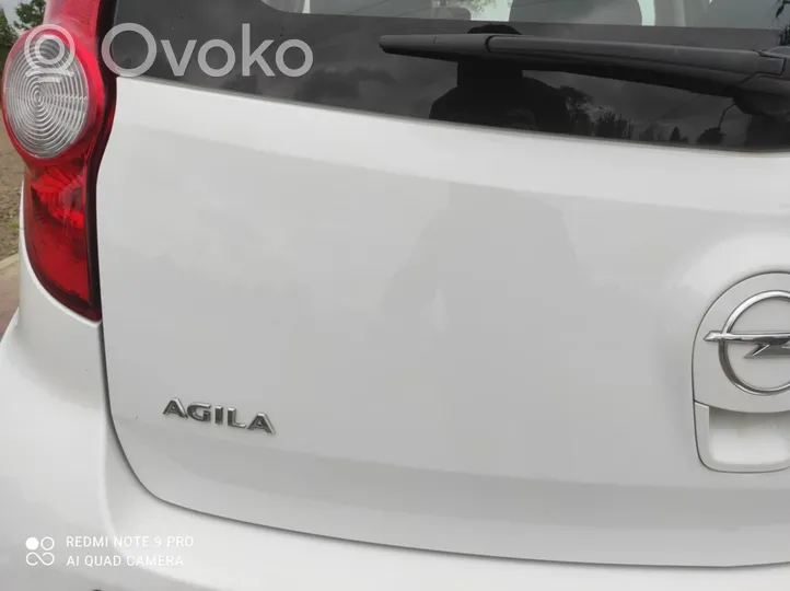 Opel Agila B Tylna klapa bagażnika 