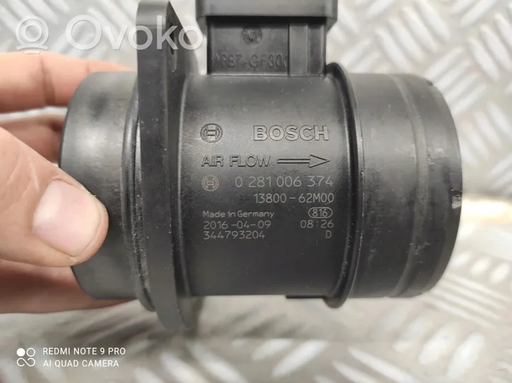 Suzuki Vitara (LY) Mass air flow meter 